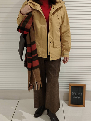 ブリティッシュスタイルな着こなし KEITH