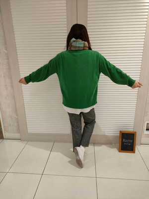 オーバーサイズニットの着こなし KEITH