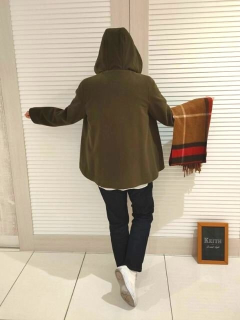 軽いフーデッドコートのご紹介 KEITH