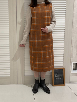 コートインにおすすめのコーデ KEITH