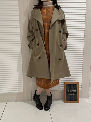 コートインにおすすめのコーデ KEITH