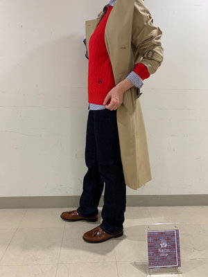 トレンチコートをカジュアルに着こなす！ KEITH