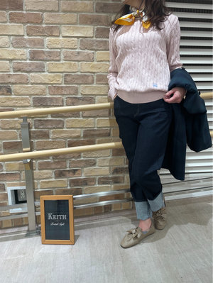 春の旅行コーデ KEITH