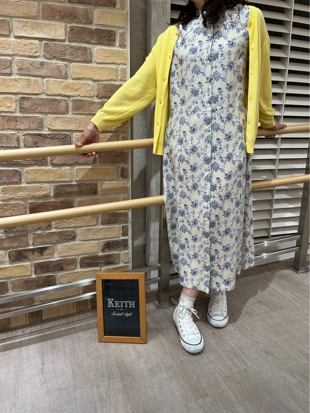 春らしいワンピースコーデ KEITH