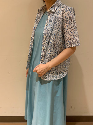 Mizunoコラボワンピースの着こなし KEITH