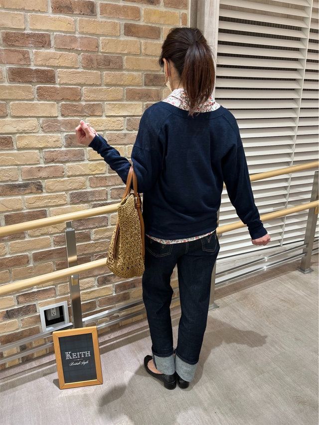 夏のシャツコーデ KEITH