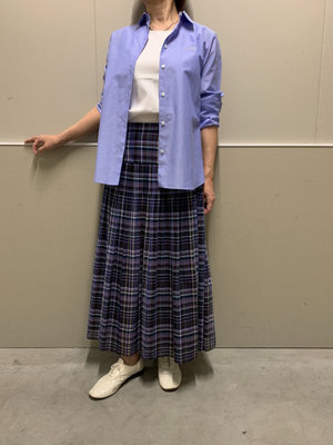 ブルーシャツのコーディネート KEITH