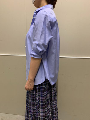 ブルーシャツのコーディネート KEITH