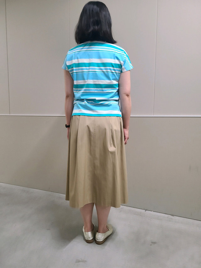 マルチカラーボーダー×チノスカート KEITH