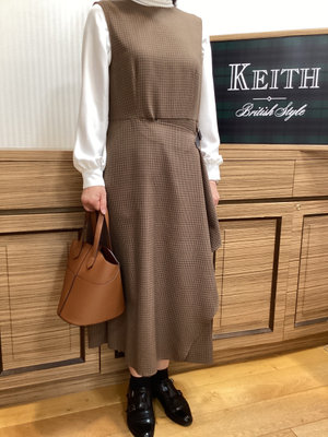 ジャンパースカートコーデ KEITH