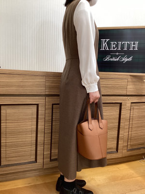 ジャンパースカートコーデ KEITH