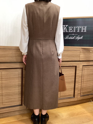 ジャンパースカートコーデ KEITH