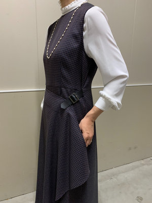 チェック柄ワンピースのコーデ KEITH