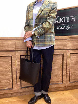 ツイードを着る KEITH