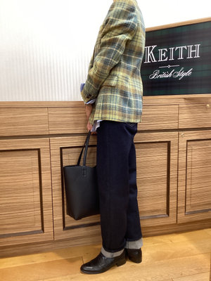 ツイードを着る KEITH