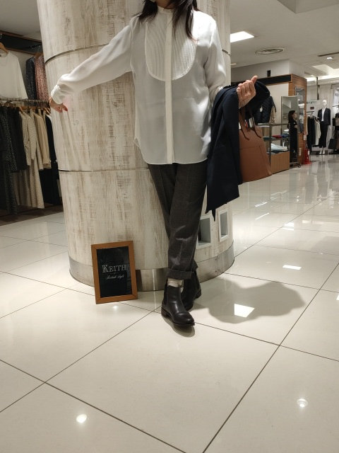 ダブルジャケットコーデ KEITH
