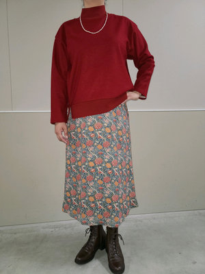 赤を着こなす KEITH