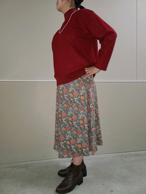 赤を着こなす KEITH