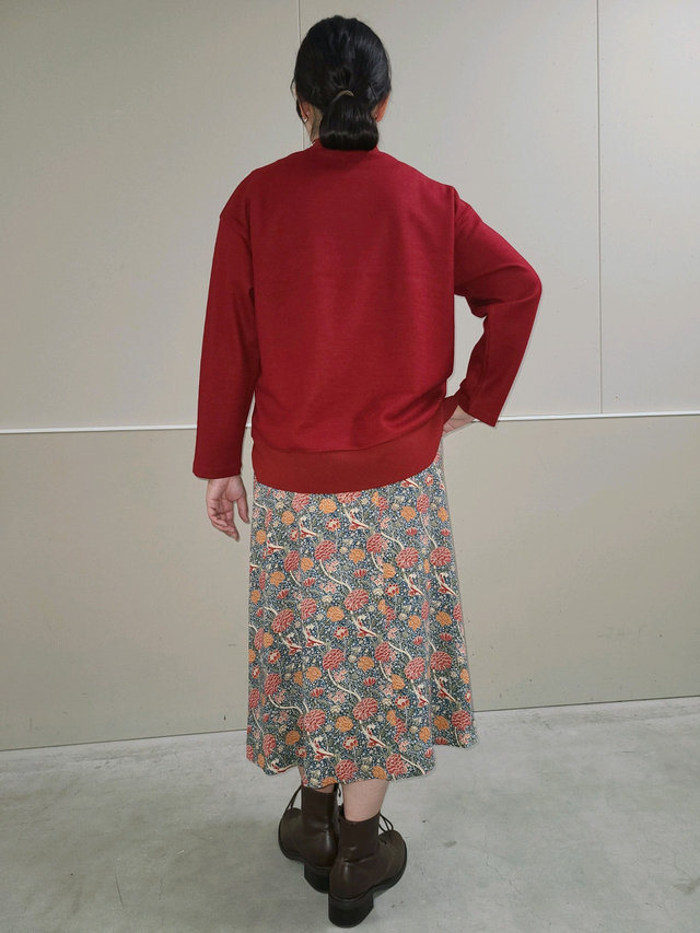 赤を着こなす KEITH