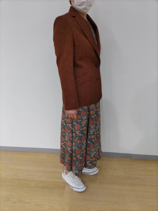 秋のジャケットコーデ KEITH