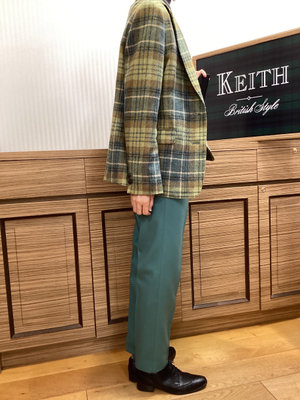 晩秋のツイードコーデ KEITH