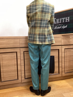 晩秋のツイードコーデ KEITH