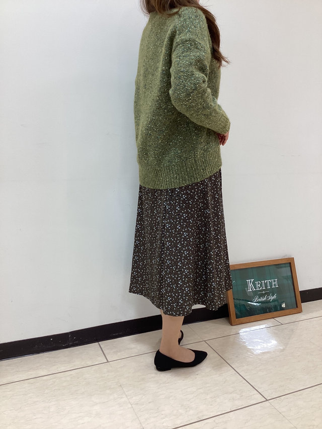 秋のお出掛けワンピーススタイル KEITH