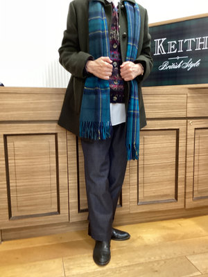 コートの季節になりましたね KEITH