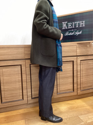コートの季節になりましたね KEITH