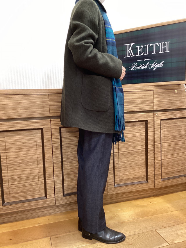 コートの季節になりましたね KEITH