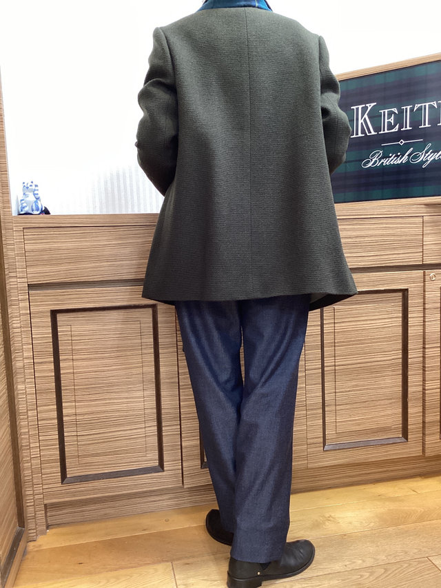 コートの季節になりましたね KEITH