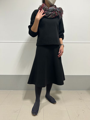 冬のモノトーンコーデ KEITH