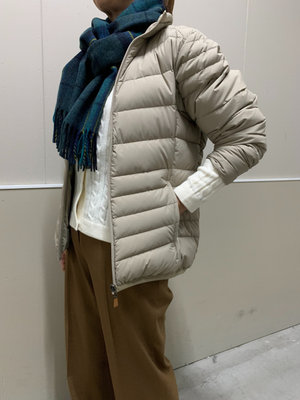 ミズノダウンジャケットのコーディネート KEITH