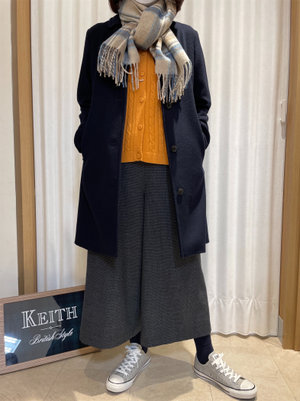 冬のお出掛けコーデ KEITH