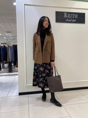 会食コーデ KEITH