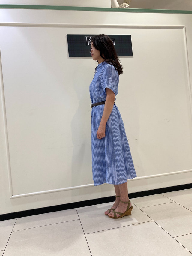 前あきワンピは2wayコーデで。 KEITH