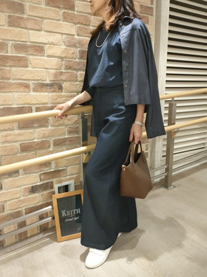 大人デニムコーデ KEITH