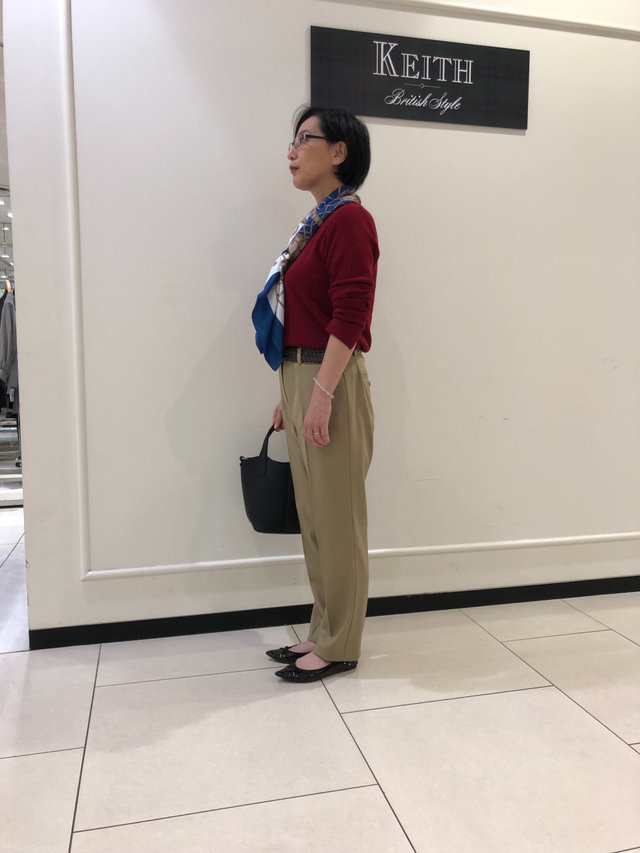 秋のお出かけコーデ KEITH