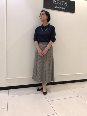 初秋のクラシックなコーデ KEITH