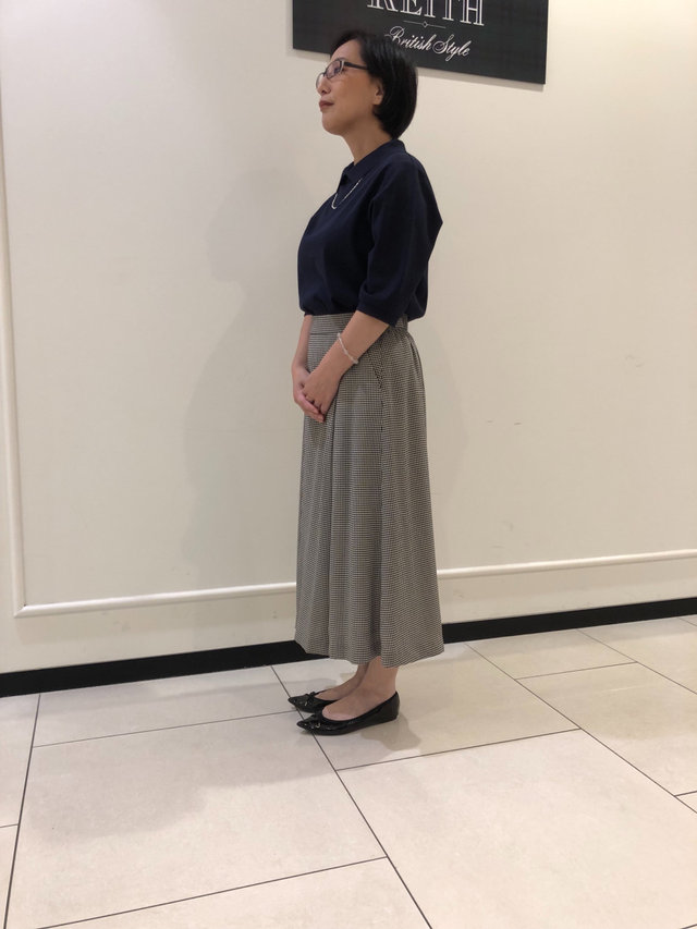 初秋のクラシックなコーデ KEITH