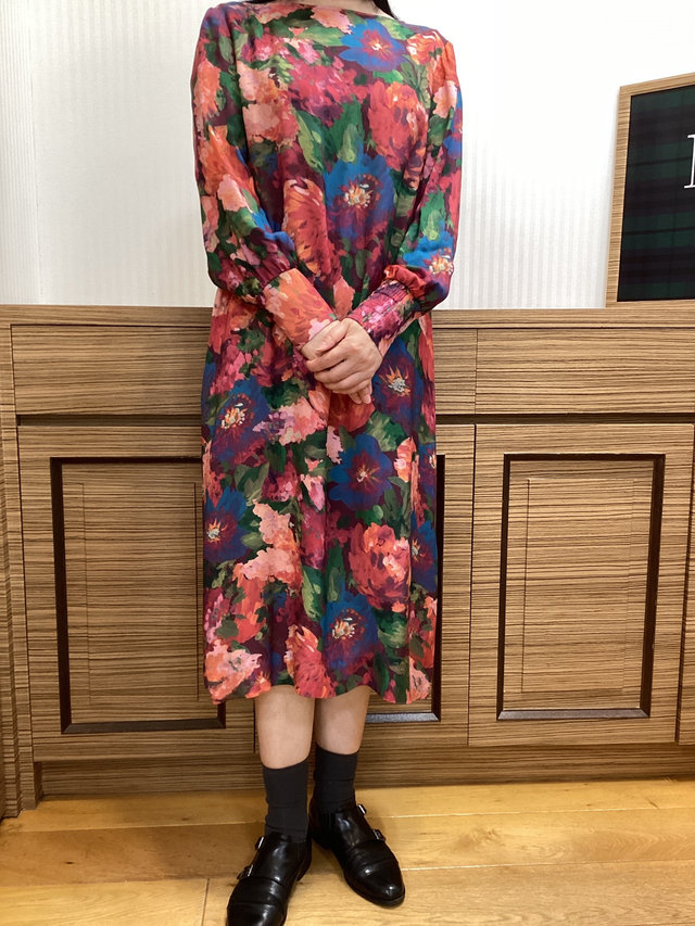 リバティプリントのワンピース！！ KEITH