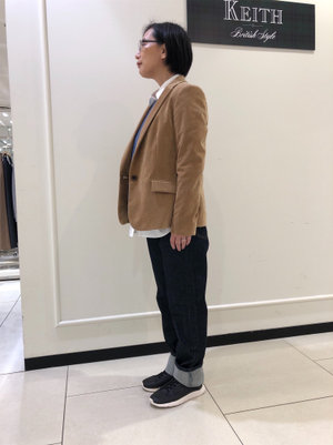 メンズライクなトラッドコーデ KEITH