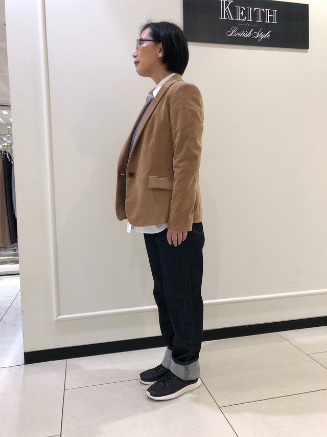 メンズライクなトラッドコーデ KEITH