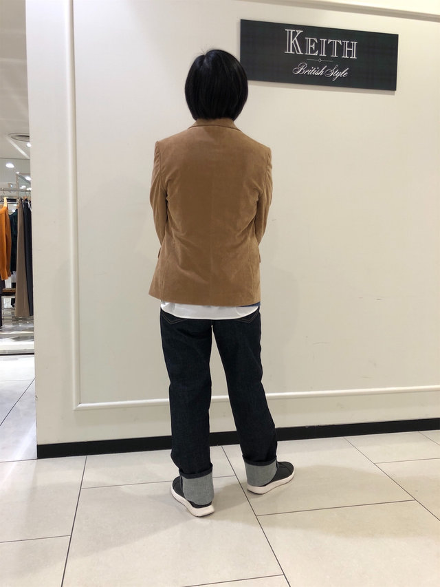 メンズライクなトラッドコーデ KEITH