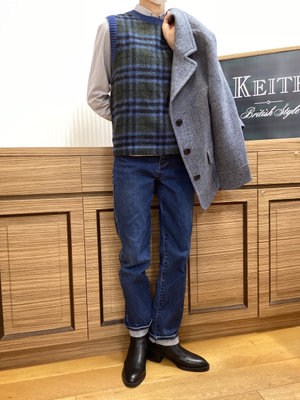 秋から初冬にかけてのメインアウター KEITH