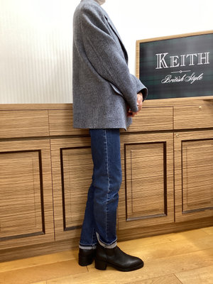 秋から初冬にかけてのメインアウター KEITH