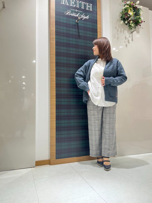 ニットブルゾンコーデ KEITH