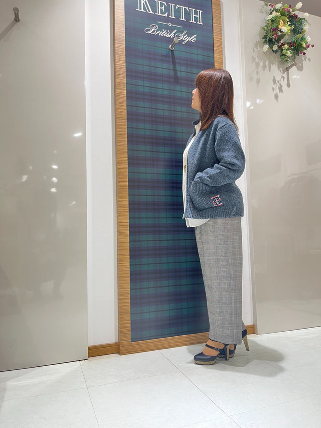 ニットブルゾンコーデ KEITH