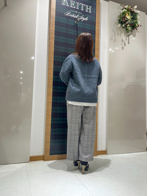 ニットブルゾンコーデ KEITH