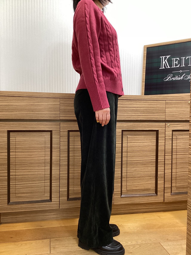 コートを着てお出かけ KEITH